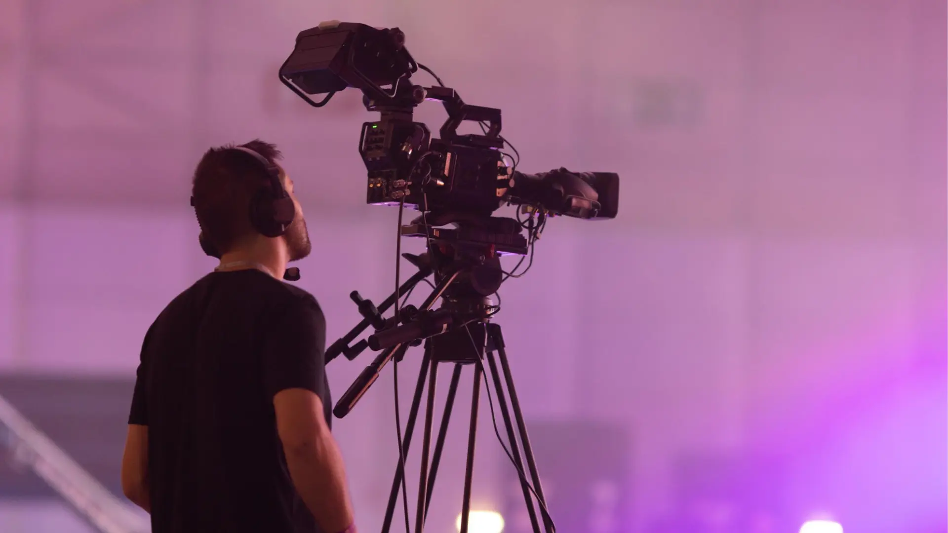 Commercial video production setup by Inclivo